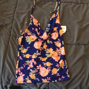 floral halter top
